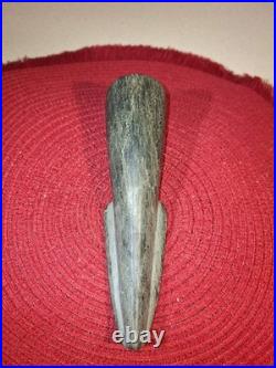 Native American Woodland Super Rare Shovel Type Tube Pipe