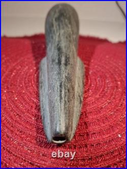 Native American Woodland Super Rare Shovel Type Tube Pipe