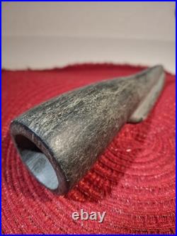 Native American Woodland Super Rare Shovel Type Tube Pipe