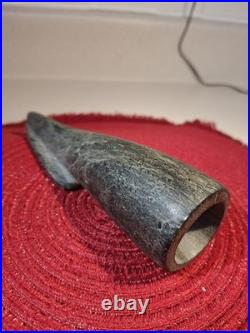 Native American Woodland Super Rare Shovel Type Tube Pipe