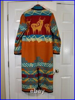 Native American overcoat designed by Amado M. Pena Jr. Only 4 ever made! RARE