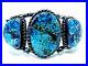 Navajo-Kingman-Turquoise-Sterling-Silver-Handmade-Bracelet-By-Betta-Lee-Rare-01-xkn