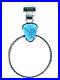 Navajo-Sterling-Silver-Kingman-Turquoise-Handmade-Pendant-By-Greg-Yazzie-Rare-01-tg