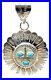 Navajo-Sunface-Turquoise-Sterling-Silver-Handmade-Pendent-By-Alonzo-Mariano-Rare-01-rvlp
