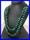 Navajo-Turquoise-12-mm-Heishi-Sterling-Silver-2-Strand-Necklace-Rare-01-dwmp