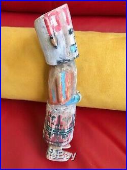 Neil David Sr Hopi Supai Kachina Vintage Rare 1975 Period Bellyachers 9.5 Tall