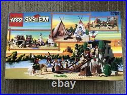 New unopened item Rare dead stock LEGO # 6766 Native American Village Western