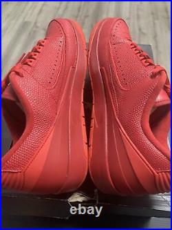 Nike Air Jordan 2 Retro Low Gym Red 832819-606 Sz 11.5 RARE TRAVIS CACTUS