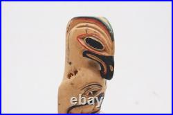 Northwest Coast Totem Pole VTG Rare Signed John Williams 12 Native American Art