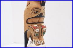 Northwest Coast Totem Pole VTG Rare Signed John Williams 12 Native American Art