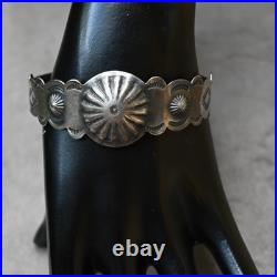 OLD Indian Handcrafts shop Cuff 17.7 grams 6.75 fit with gap RARE bracelet