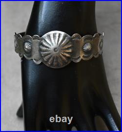OLD Indian Handcrafts shop Cuff 17.7 grams 6.75 fit with gap RARE bracelet