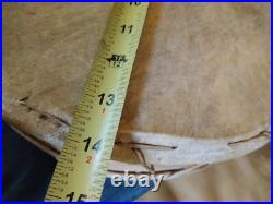 Old Native American Yaqui Ceremony Shamans Medicine Drum Rare