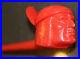 PEZ-Peace-Pipe-Red-Native-American-Indian-No-Feet-Rare-Vintage-01-fguz