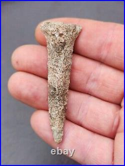 Paleothic/Archaic Hafted Drill. Excellent Condition. Very Rare. 2 5/8 length