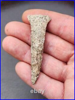 Paleothic/Archaic Hafted Drill. Excellent Condition. Very Rare. 2 5/8 length