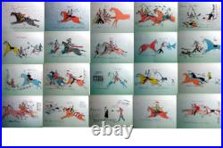 Plains Indian Ledger Book Art Rare Milwaukee Public Museum 34 Plate Portfolio