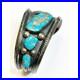 R-Platero-Sterling-Silver-Turquoise-Cuff-Bracelet-Native-American-Rare-P-G2U-01-rx
