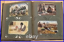 RARE 1930 1940 Native American Indian Postcards 1 CENT BENJAMIN FRANKLIN STAMP