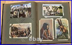 RARE 1930 1940 Native American Indian Postcards 1 CENT BENJAMIN FRANKLIN STAMP