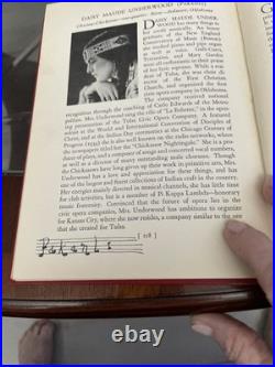 RARE 1936 Indians Of Today Gridley 1stEd. 23+ Signatures Prior Owner Poss. Ragna