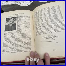 RARE 1936 Indians Of Today Gridley 1stEd. 23+ Signatures Prior Owner Poss. Ragna
