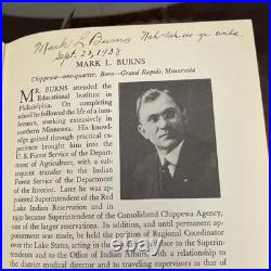 RARE 1936 Indians Of Today Gridley 1stEd. 23+ Signatures Prior Owner Poss. Ragna