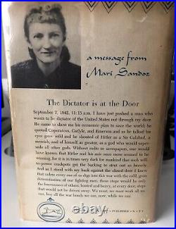 RARE 1st Ed. 1942 CRAZY HORSE Mari Sandoz INDIAN WAR Sioux CUSTER Little Bighorn