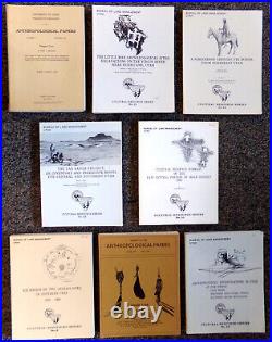 RARE 8x Utah Research Paper Lot 1957-88 Anthropology Archaeology Native American