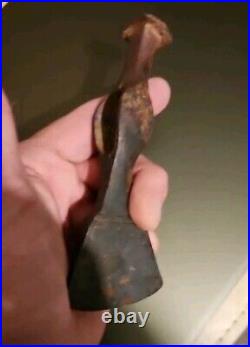 RARE ANCIENT SCYTHIAN AXE HEAD War Relic Native American