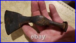 RARE ANCIENT SCYTHIAN AXE HEAD War Relic Native American