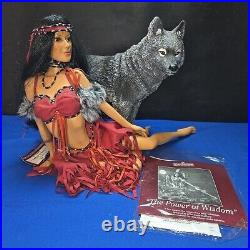 RARE ASHTON DRAKE Native American Doll THE POWER OF WISDOM Cindy McClure