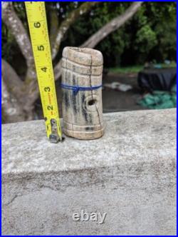 RARE Antique Native American Bone Pipe