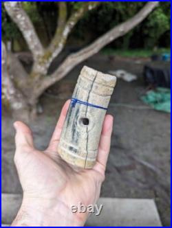 RARE Antique Native American Bone Pipe