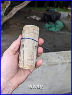 RARE Antique Native American Bone Pipe