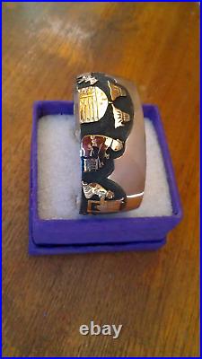 RARE Apache Sterling Silver Storyteller Cuff by Richard L. Reeve 45 Grams