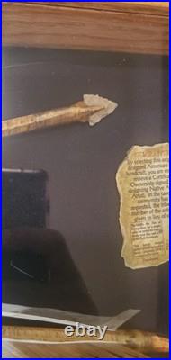 RARE Authentic Native American Territory Crossing Coup Arrows, Handcrafted