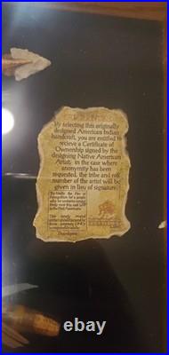 RARE Authentic Native American Territory Crossing Coup Arrows, Handcrafted