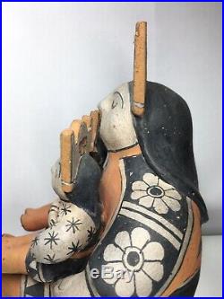 RARE Butterfly Maiden Storyteller Louis Naranjo Cochiti Native American Pottery