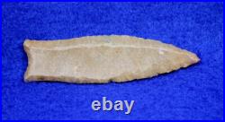 RARE Cumberland Point COA Authentic Prehistoric Arrowhead Native American Indian