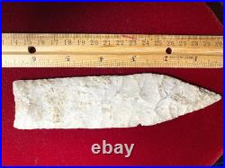 RARE DEAL 7 In Wadlow Point Missouri Archaic Native American Artifact Arrowhead