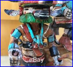 RARE! Hopi MILTON HOWARD KACHINA Katsina Doll CARVING Figurine Deer Sheep Jaclas