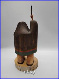 RARE Hopi Ogre Woman Kachina by Sterling Francis Jr. 10
