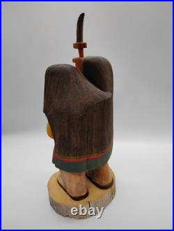 RARE Hopi Ogre Woman Kachina by Sterling Francis Jr. 10