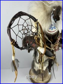 RARE KEVIN, TANNER & SHAWN GADOMSKI HORSE MANITOU KACHINA OJIBWE Turtle Clan