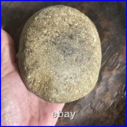 RARE Large Native American Game Stone /Discoidal Stone Tool
