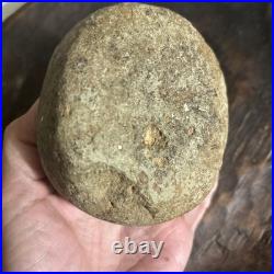 RARE Large Native American Game Stone /Discoidal Stone Tool