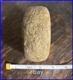 RARE Large Native American Game Stone /Discoidal Stone Tool