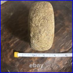 RARE Large Native American Game Stone /Discoidal Stone Tool