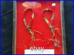 RARE NATIVE AMERICAN CEREMONIAL QUILLED ARM BANDS, with PAPERWORK SD-102509007